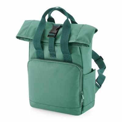 Zaino mini arrotolabile con due manici riciclato