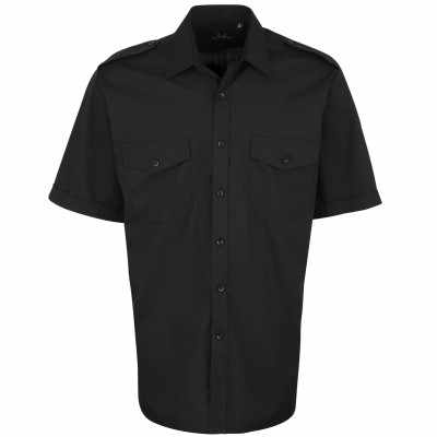 Camicia da pilota a maniche corte