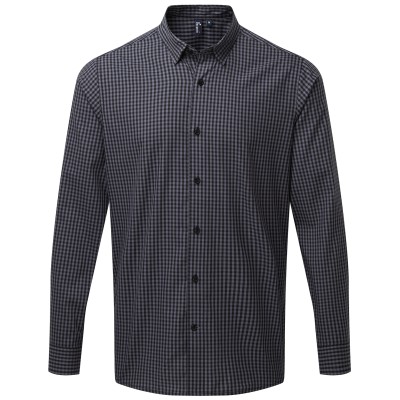 Camicia a maniche lunghe a quadri Maxton