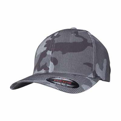 Cappellino Flexfit a righe mimetiche (6277CS)