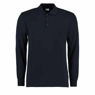 Polo piqué a maniche lunghe (vestibilità classica)