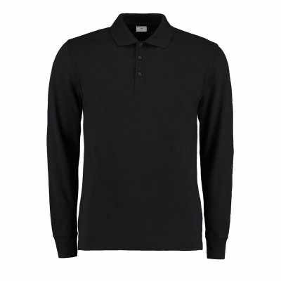 Polo piqué a maniche lunghe (vestibilità classica)