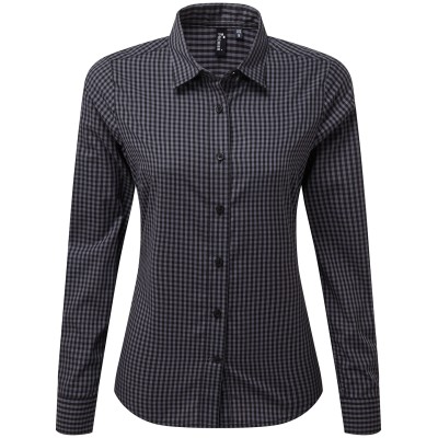 Camicia a maniche lunghe a quadri Maxton da donna Camicia a maniche lunghe a quadri Maxton da donna