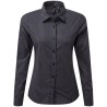 Camicia a quadri a maniche lunghe da donna