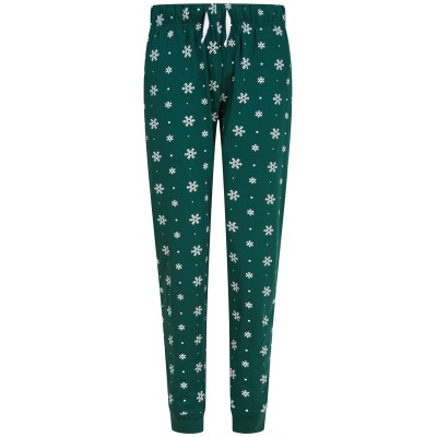 Pantaloni da salotto con risvolto da donna Pantaloni da salotto con risvolto da donna