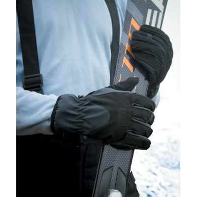 Guanto softshell ad alte prestazioni tecniche