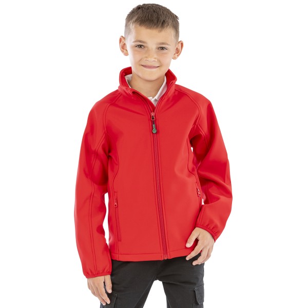 Softshell junior riciclato a 2 strati stampabile - cod. RWR901J