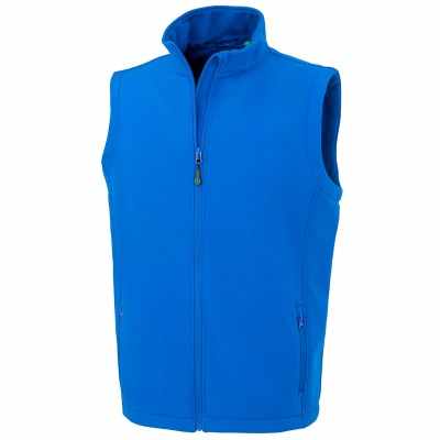 Gilet softshell stampabile riciclato a 2 strati da uomo
