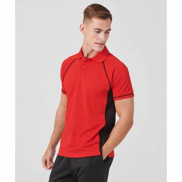 Polo da performance con pannello - cod. RWLV310