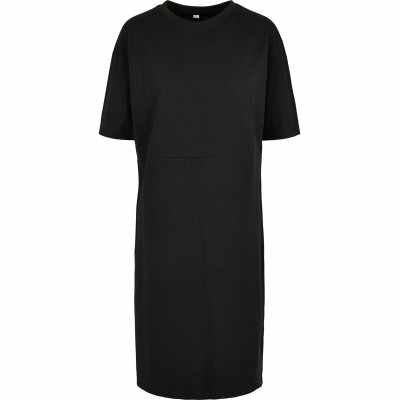 Abito oversize organico con spacchi da donna