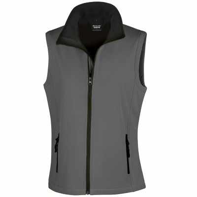 Gilet softshell stampabile da donna