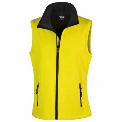 Gilet softshell stampabile da donna