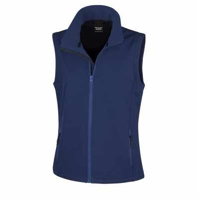 Gilet softshell stampabile da donna