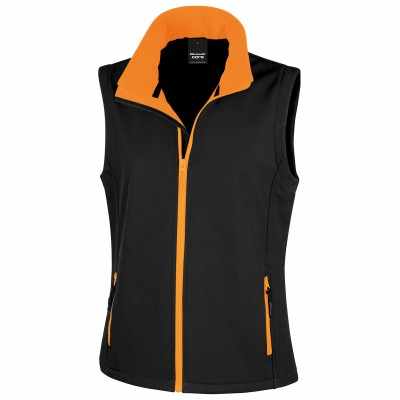 Gilet softshell stampabile da donna