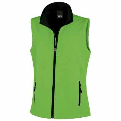 Gilet softshell stampabile da donna