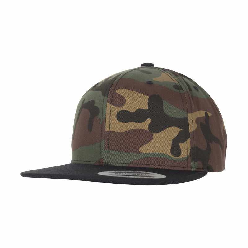 Snapback mimetico da stampare - cod. RWYP089