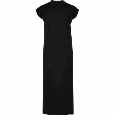 Abito lungo con spalle estese da donna