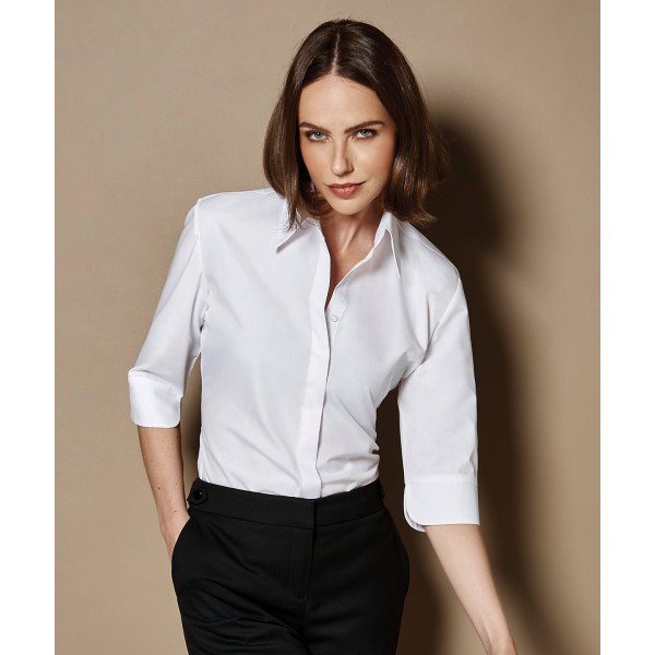 Camicetta da donna con maniche a ¾ in cotone continentale - cod. RWKK715