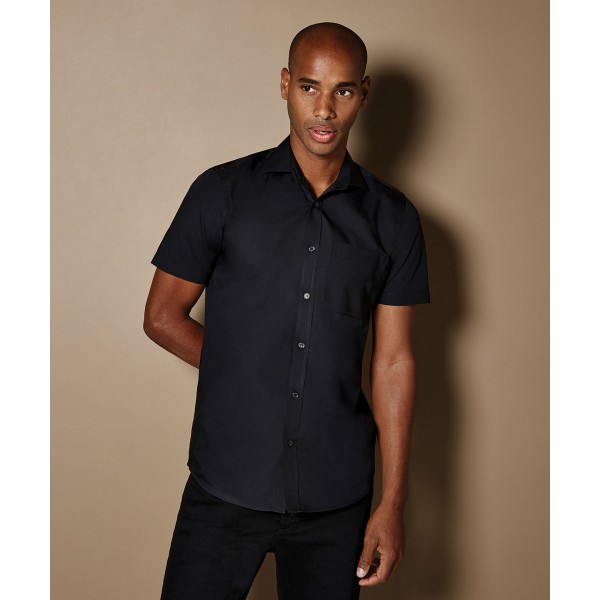 Camicia in popeline a maniche corte (vestibilità su misura) - cod. RWKK141