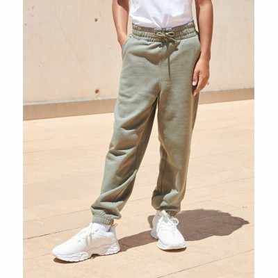 Pantaloni da jogging con risvolto alla moda sostenibile per bambini