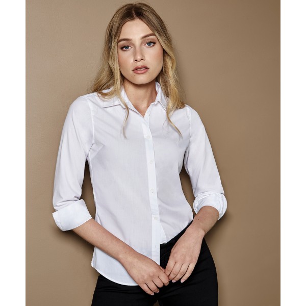 Camicia da donna in popeline a manica lunga - cod. RWKK242