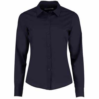Camicia da donna in popeline a manica lunga
