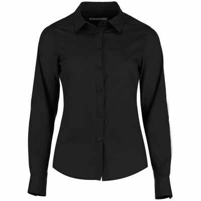 Camicia da donna in popeline a manica lunga