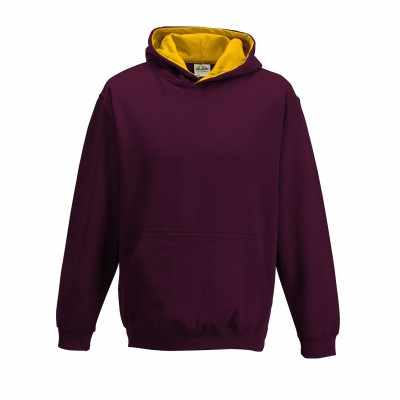 Felpa con cappuccio universitaria per bambini