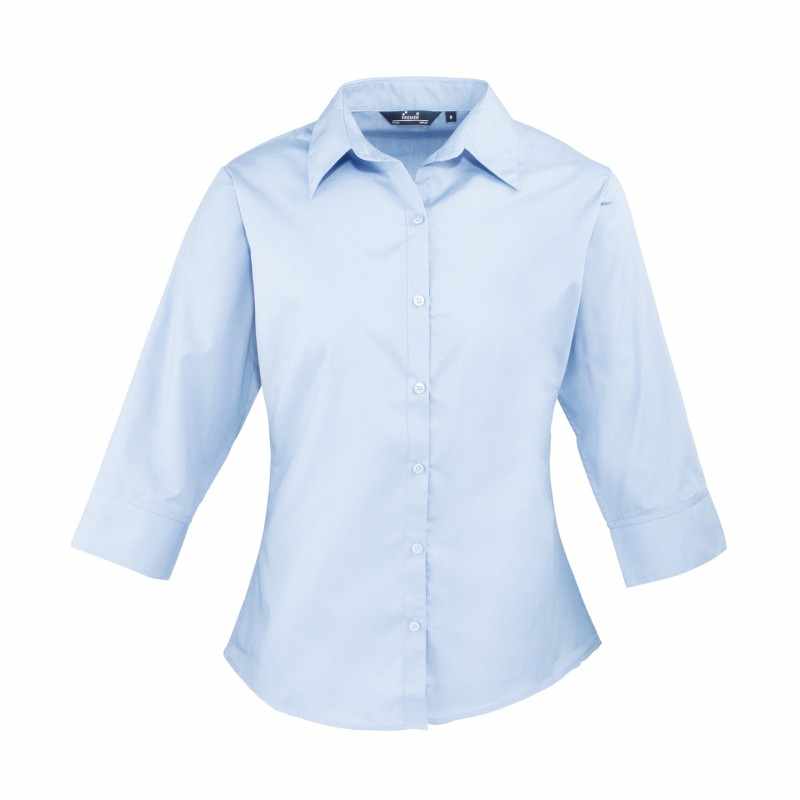 Blusa personalizzata con maniche a ¾ da donna - cod. RWPR305