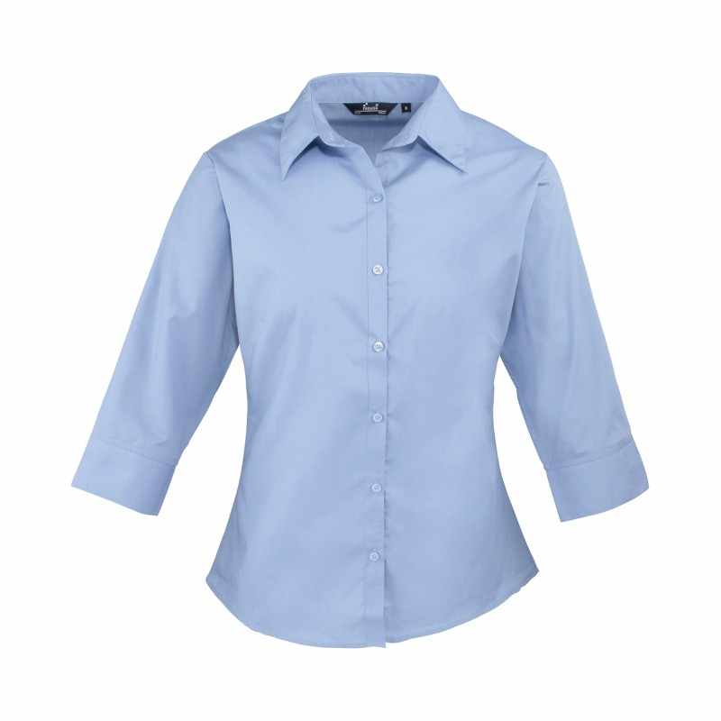 Blusa personalizzata con maniche a ¾ da donna - cod. RWPR305