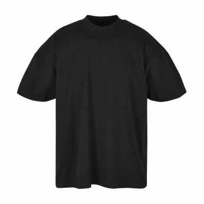 T-shirt oversize a collo alto