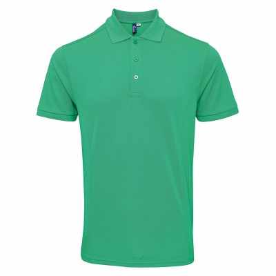 Polo in Coolchecker® plus piqué
