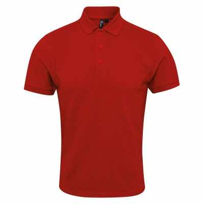 Polo in Coolchecker® plus piqué