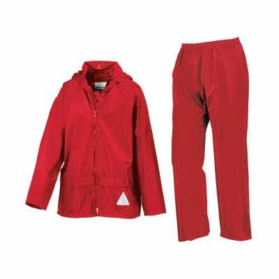 Completo giacca e pantaloni impermeabili junior