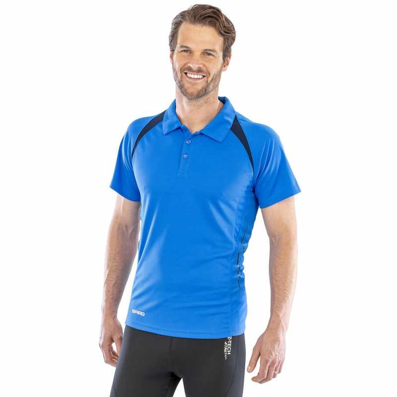 Polo sportiva in poliestere da personalizzare - cod. RWS177M
