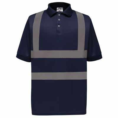 Polo a maniche corte ad alta visibilità (HVJ210)