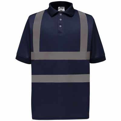 Polo a maniche corte ad alta visibilità (HVJ210)