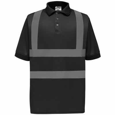 Polo a maniche corte ad alta visibilità (HVJ210)