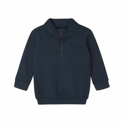 Felpa con zip ¼ per neonati