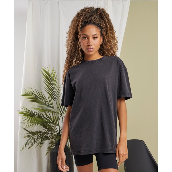 Maglietta oversize da donna con lavaggio acido - cod. RWBY270