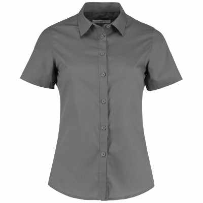 Camicia da donna in popeline a manica corta