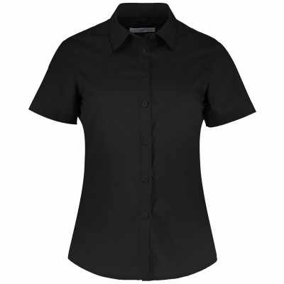 Camicia da donna in popeline a manica corta