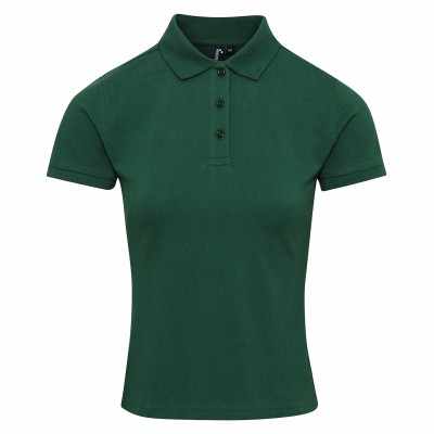 Polo da donna in Coolchecker® plus piqué Polo da donna in Coolchecker® plus piqué