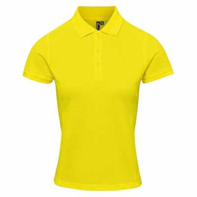Polo da donna in Coolchecker® plus piqué Polo da donna in Coolchecker® plus piqué