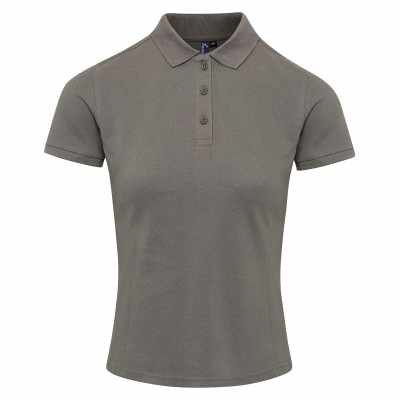 Polo da donna in Coolchecker® plus piqué Polo da donna in Coolchecker® plus piqué