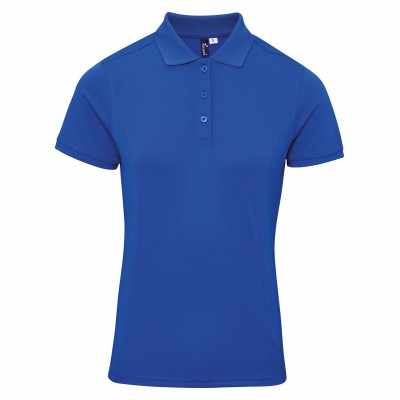 Polo da donna in Coolchecker® plus piqué Polo da donna in Coolchecker® plus piqué