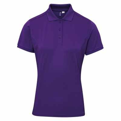 Polo da donna in Coolchecker® plus piqué Polo da donna in Coolchecker® plus piqué
