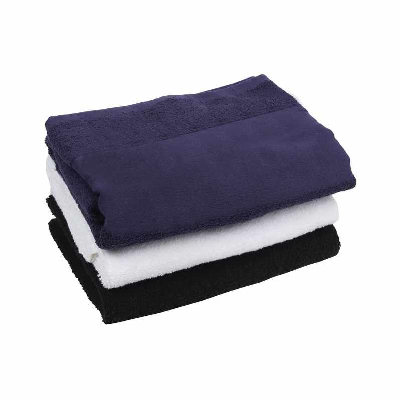 Asciugamani da bagno con bordo stampabile - cod. RWTC035