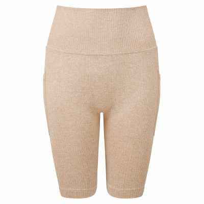 Pantaloncini da ciclista TriDri® a coste senza cuciture '3D Fit' da donna