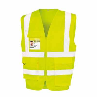 Gilet di sicurezza in policotone ad alta resistenza